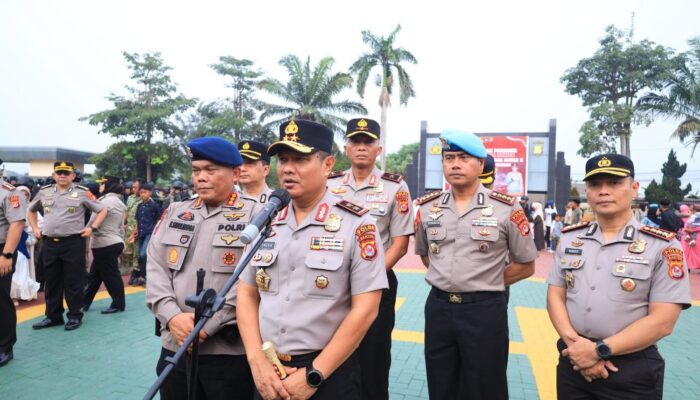 Kapolda Banten Lepas 45 Personel Satbrimob dalam Misi Pengamanan Satgas Amole II ke Papua Tengah