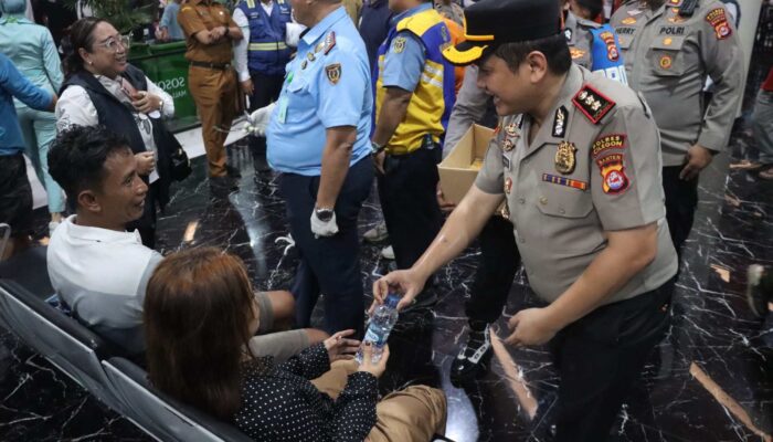 Kapolres Cilegon Turun Langsung Tinjau Korban Kebakaran KMP Batu Mandi di Dermaga 6 Eksekutif Merak