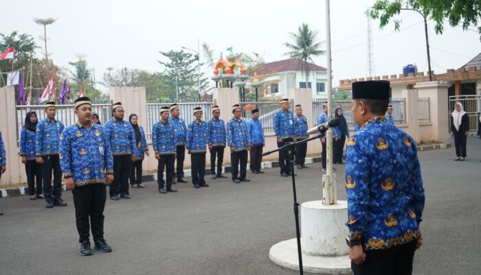 Camat Sukamulya Pimpin Apel Peringatan Hari Kesaktian Pancasila