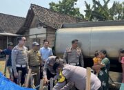SABER Satlantas Polres Ngawi: Salurkan Bantuan Air Bersih untuk Warga Terdampak Kekeringan