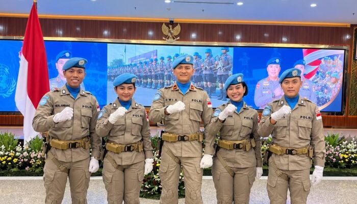 Lima Personel Polda Jatim Siap Jalankan Misi Perdamaian PBB di Afrika Tengah