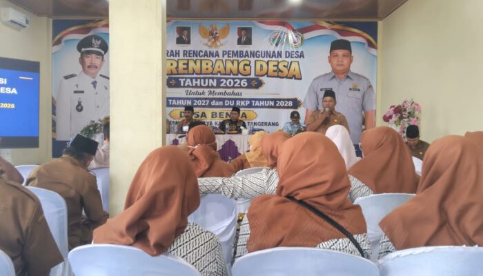 Musrenbang Desa Benda Bahas Prioritas Pembangunan dan Aspirasi Masyarakat