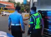 Patroli PJR Polda Banten Ringkus Dua Terduga Penusukan Calon Penumpang Bus
