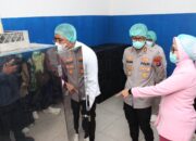 Pastikan Higienis, Kapolres Malang Cek Pilot Project MBG Konsep Prasmanan
