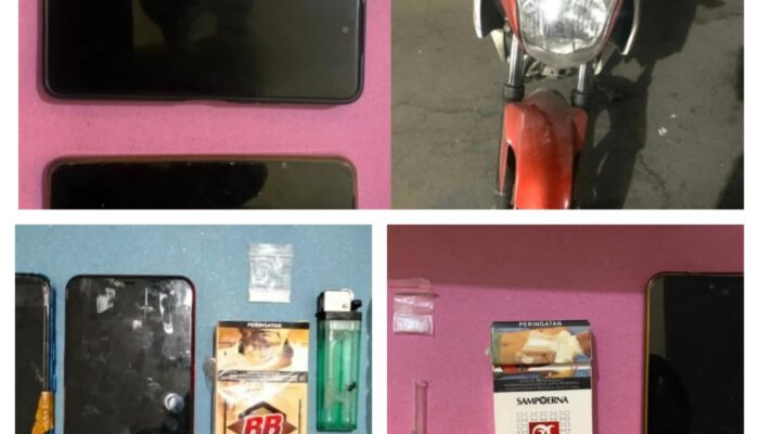 Polres Nganjuk Ungkap Tiga Kasus Narkoba, Lima Tersangka Diamankan