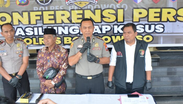 Polres Bondowoso Amankan Tersangka Penyebar Konten Diduga Penistaan Agama
