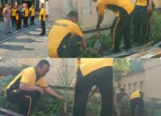 GREEN POLICING POLSEK BUBUTAN: Apel Kesiapan Berlanjut Penanaman Pohon, Personel Diingatkan Pahami Quick Wins Kapolri
