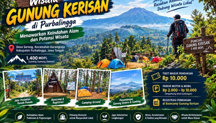 Wisata Gunung Kerisan di Purbalingga, Menawarkan Keindahan Alam dan Potensi Wisata