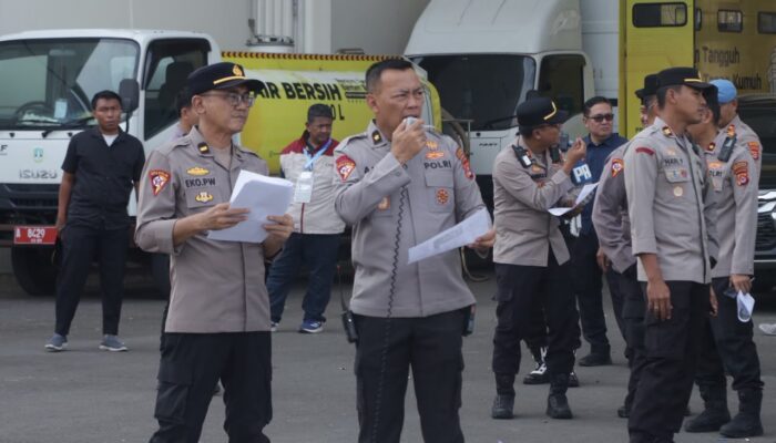 200 Personel Gabungan Amankan Pertandingan Sepak Bola di Banten International Stadium