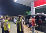Kapolres Pasuruan Patroli Cek Langsung sejumlah SPBU , Pastikan Stok BBM Aman dan Antrean Normal