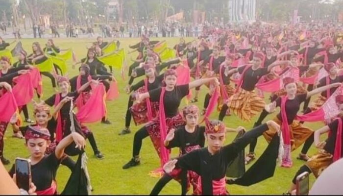 600 Penari Tumpah di Alu Alun Sidoarjo dalam Festival Munali Patah 2026, Menghidupkan Kembali Sang Maestro Pemikir Tari Remo