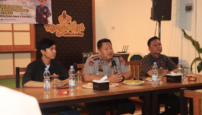 Polisi Bersama Masyarakat: Polresta Tuban Bareng Mahasiswa Perkuat Sinergi Kamtibmas
