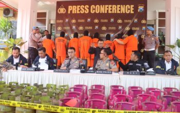 Polres Pasuruan Tetapkan Delapan Tersangka Kasus Penyalahgunaan LPG Subsidi, Ratusan Tabung Disita